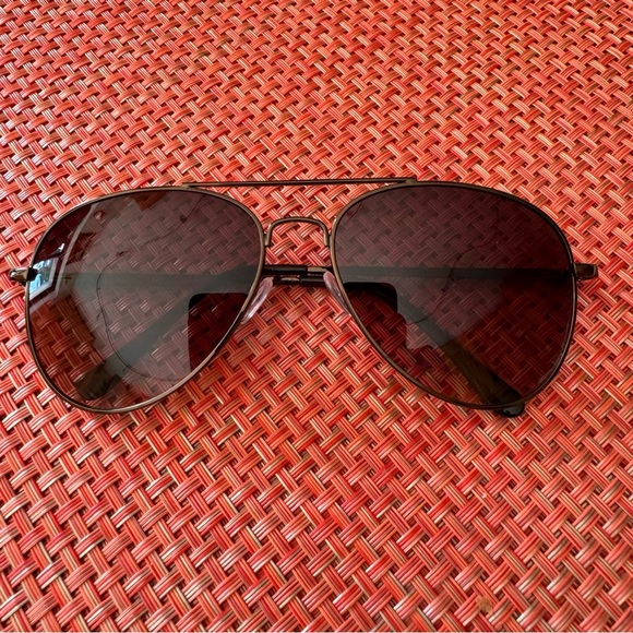 DUDUMA. NIB. Unisex Aviator Sunglasses. Brown lenses and frames. - Picture 3 of 4